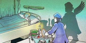 Iranian Artist Shows The Harsh Reality Of Doctors During Coronavirus Outbreak