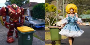 Australians Who Leave House Only To Take Out Trash Have Started Dressing In Costumes To Do it