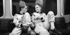 Going Down The London Underground In The Later 1980s