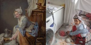 Getty Museum Challenges People To Recreate Great Works Of Art With Items And People In Their Homes