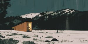 Places I'd Love To Live In: Beautiful Illustrations Of Lovely Places By Darya Shnykina