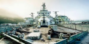 Post Apocalyptic Views: Dutch Photographer's Lens Captures Graveyard Of French Warships