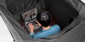 Working From Home Has Never Been Easier With This Office-Tent