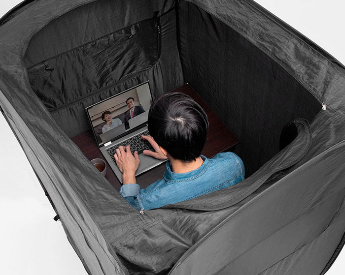 Working From Home Has Never Been Easier With This OfficeTent » Design You Trust — Design Daily