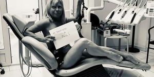 French Dentists Are Protesting That They Are Told To Return To Work Without Proper PPE - They Getting Naked To Protest