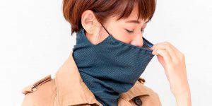 Japan’s Mask Snood Fashionably Arrives Just In Time