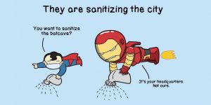 Artist Perfectly Illustrates What Superheroes Do During The Quarantine