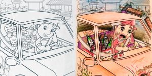 What Happens When Adults Do Children’s Coloring Books