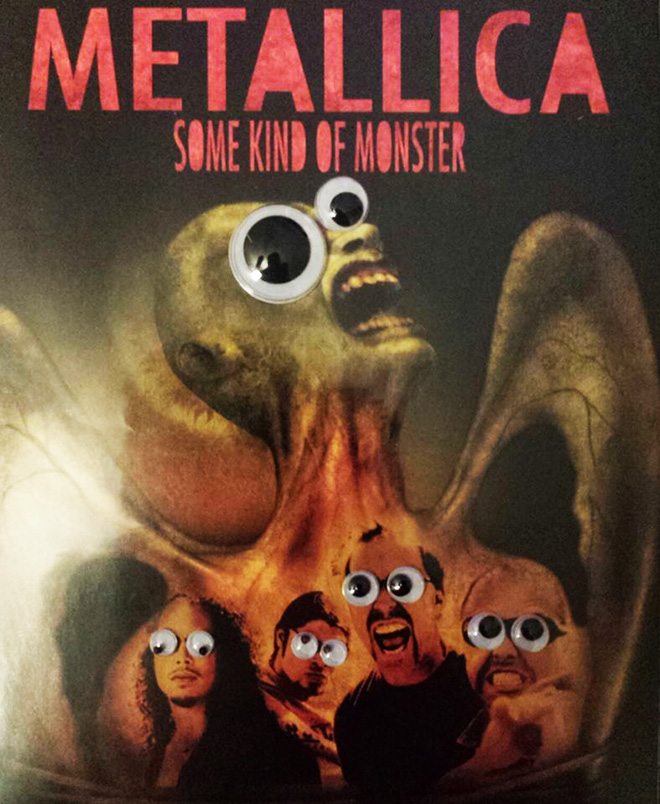 Metal Albums Look Much Less Scary With Googly Eyes Design You Trust — Design Daily Since 2007 