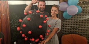 This Woman Made A Coronavirus-Shaped Piñata For Her Friends’ 30th Birthday So They Could Get Revenge
