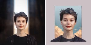 Photographer Asked 16 Artists To Draw His Portrait Photos In Their Own Style, And The Result Is Fabulous!