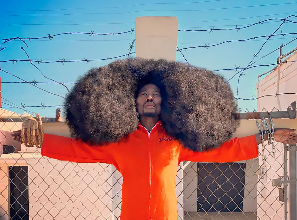 Benny Harlem And His Record-Breaking Hair.