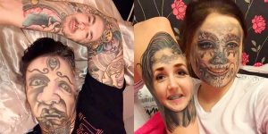 When You Use Face Swap App On Your Tattoo…