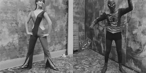 Science Fiction & Fantasy Costume Contestants Posing At The 24th World Science Fiction Convention In Cleveland, 1966