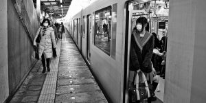 Everyday Train Life: Daily Life Of Japan In Black And White Photographs By Pak Han