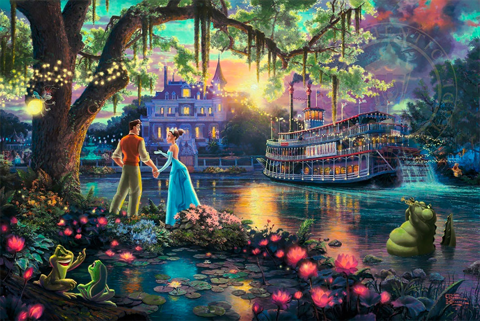 37 Disney Paintings By Thomas Kinkade That Look Even Better Than The Scenes  From The Movies