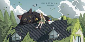 Foxes Rushed Out Of The Book: Beautiful Dreamy Illustrations Of Xi Zhang