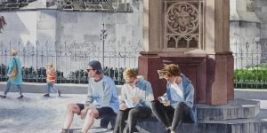 Impressive Watercolor Paintings Of Famous Old European Landmarks