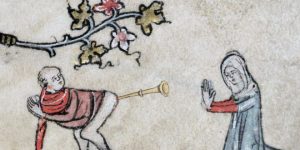 Why So Many Medieval Manuscripts Depict Butt Trumpets?