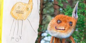 Artist Photoshops Kids’ Drawings As If They Were Real, And It’s Terrifyingly Funny