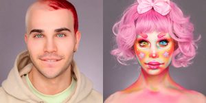 Drag Queen From Manchester Is So Good At Makeup, He Can Turn Into Literally Any Person