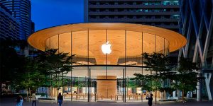 The New Apple Store In Thailand Looks Like A Vortex Of Wood