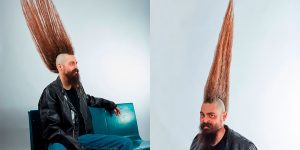 Minnesota Man Breaks Hair-Raising World Record with 42.5-inch Mohawk