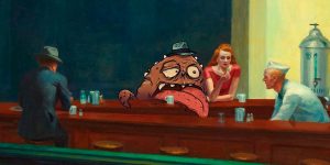 Illustrator Adds Funny Monsters To Everyday Life, And It’s Brilliant