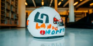 Formula 1 Star Lando Norris WIll Rock A Helmet Designed By A Six-Year-Old Girl