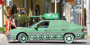 For Some Strange Reason Russians Love To Turn Their Cars Into Tanks