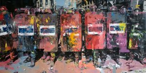 Of War And Peace: Spanish Artist Shows His Vision of Protests and War in Syria