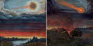 These Beautiful 16th Century Watercolors Illustrate the History of Comets And Meteors