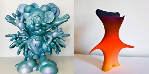 Recycled 3-D Printed Art by Matthew Plummer Fernandez