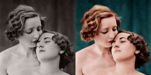 Artist Colorized Vintage Portraits Of LGBT Couples To Show Beauty And Support For The LGBTQ+ Community