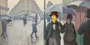 The Simpsons Meets Fine Art in Amazing Mash-Ups