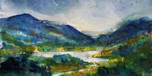 After A Trip To Ireland, Artist Decided To Paint Its Stunning Landscapes As Beautiful Watercolors