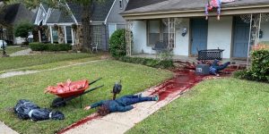 An East Dallas Home's Halloween Decorations Prompt Multiple Police Visits