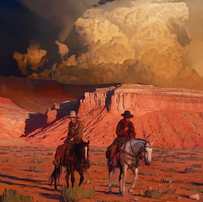 Cowboys And Indians: Incredible Western Paintings By Mark Maggiori ...