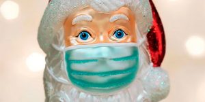 Santa Wants to Keep You and His Friends at The North Pole Safe This Christmas so He's Wearing a Mask
