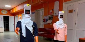 During the Coronavirus Pandemic, Disinfector 'Robots' Were Hired at a Children's Hospital in Russia