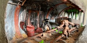 Russian Guy Perfectly Reproduced Horror Scenes from Metro 2033 in Plasticine