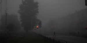 The Photographer Took Dark and Gloomy Photos of A Small Russian City Covered with Morning Fog