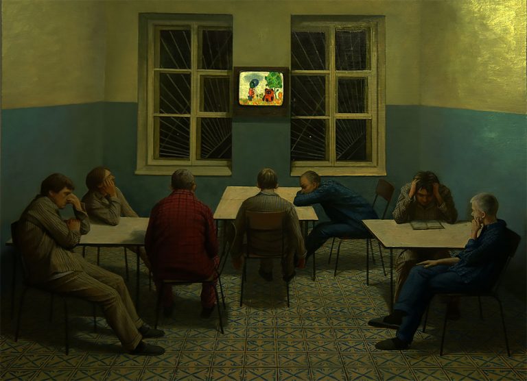 Russian Artist Maria Safronova Paints Anxiety and Uncertainty within ...