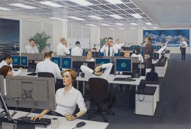 Russian Artist Maria Safronova Paints Anxiety and Uncertainty within ...