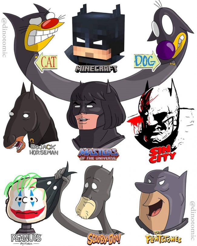 Artist Fuses Together The Most Beloved Cartoon Characters, And The ...