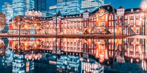 Japanese Photographer Captures Stunningly Gorgeous Photoshoot of Tokyo Station During a Typhoon