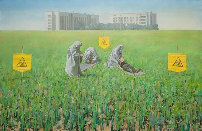 Russian Artist Maria Safronova Paints Anxiety and Uncertainty within ...