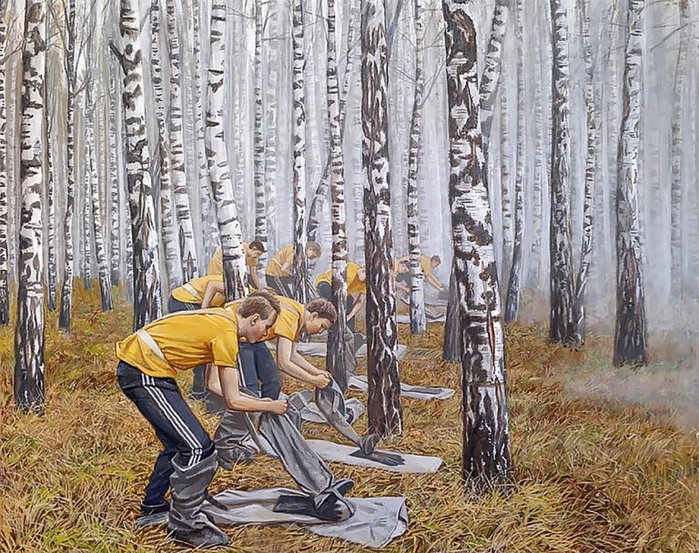 Russian Artist Maria Safronova Paints Anxiety and Uncertainty within ...