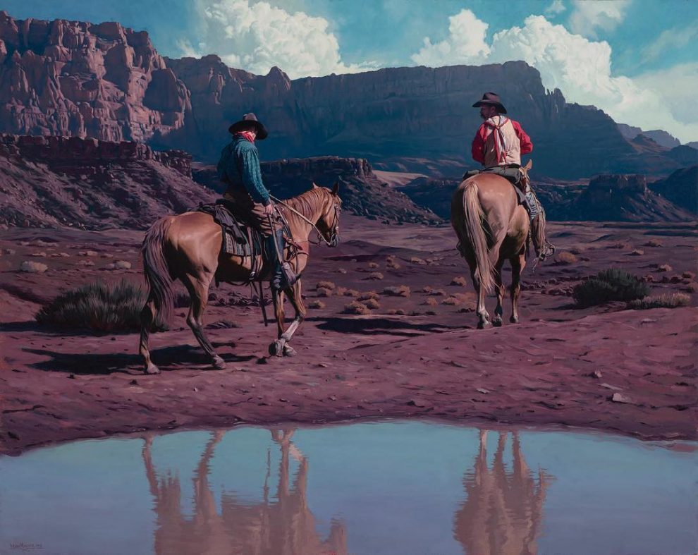 Cowboys And Indians: Incredible Western Paintings By Mark Maggiori ...