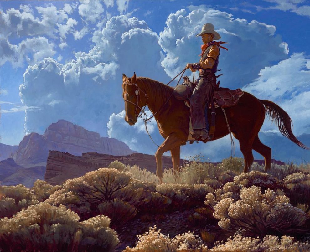 Cowboys and Indians: Incredible Western Paintings by Mark Maggiori ...